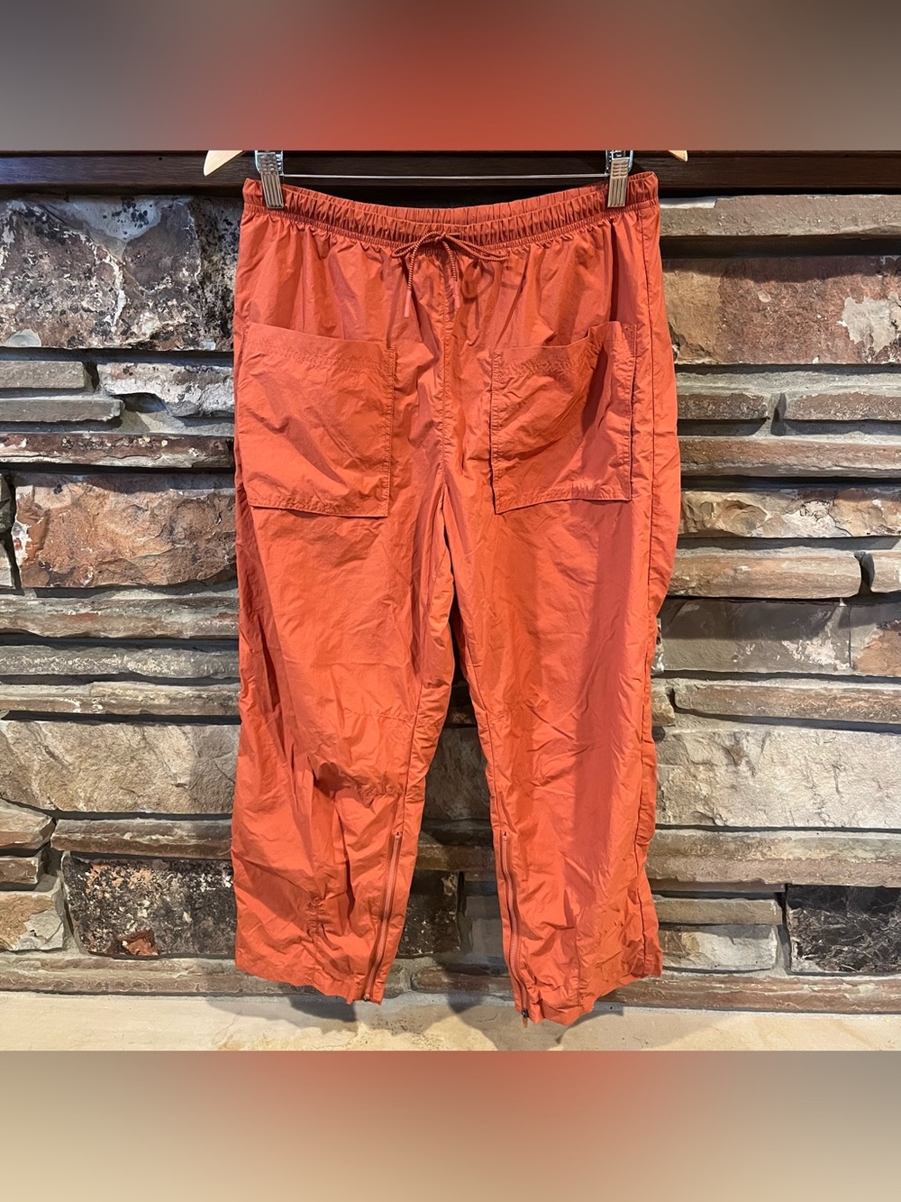 Free People Movement Lightweight Cargo Pants - Rust Orange